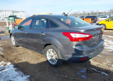 2012 Ford Focus Se from USA, damaged, VIN 1FAHP3F23CL298786